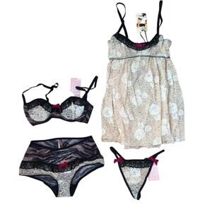 NWT Cami- Lucy B Tabby Babydoll Chemise